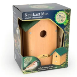 Vogelbescherming Nederland Giftbox Nestkast Oklahoma (Mussen)