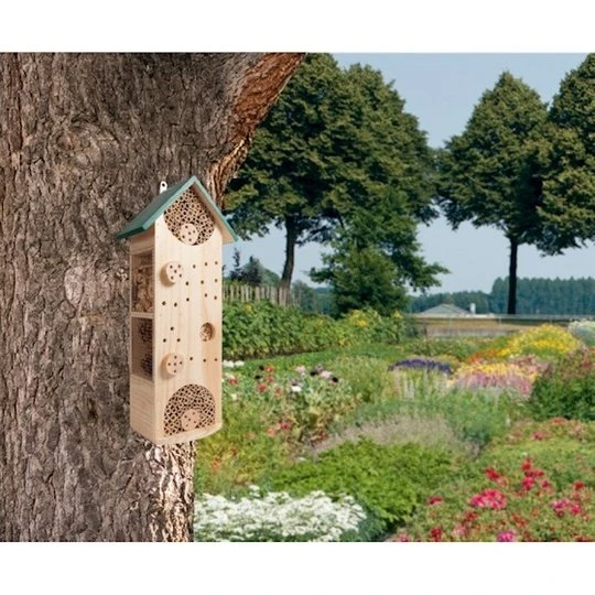 Bird Home Buzzy® Home Insecten Hotel Groen 50.5 Cm 2 Bird Home Buzzy® Home Insecten Hotel Groen 50.5 Cm - Afbeelding 2