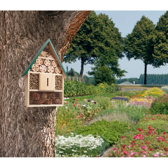 Bird Home Insecten Hotel Groen 39.5cm 2 Bird Home Insecten Hotel Groen 39.5cm - Afbeelding 2