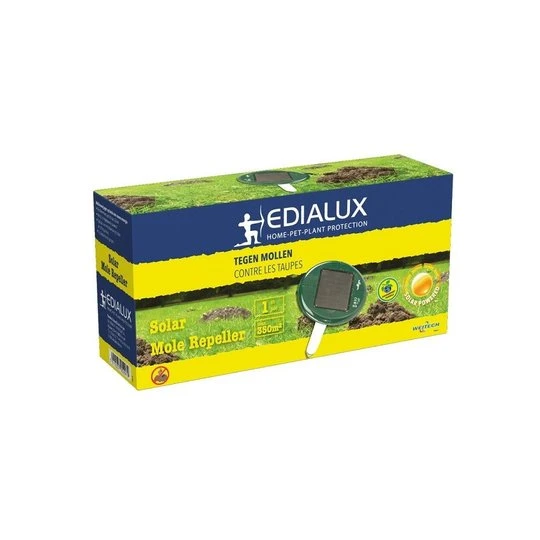 Edialux Mollenverjager Op Zonne-energie 1 Edialux Mollenverjager Op Zonne-energie