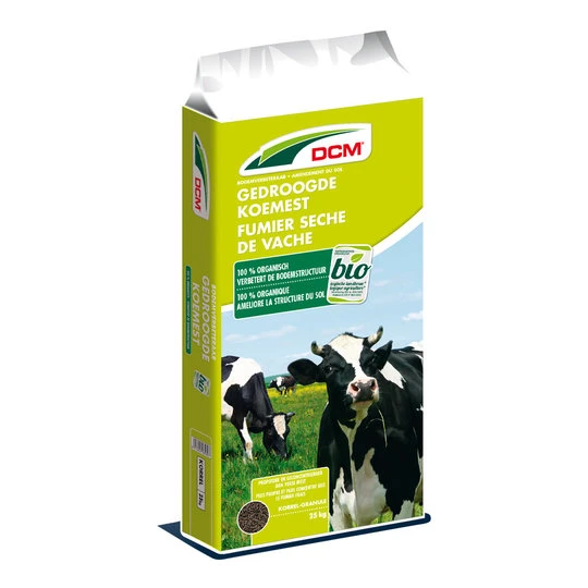 DCM Gedroogde Koemestkorrels 18 KG 1 DCM Gedroogde Koemestkorrels 18 KG