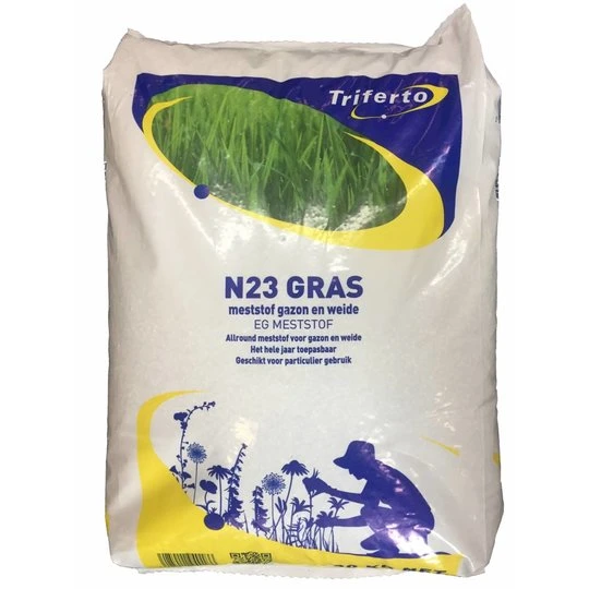 Triferto N23 Gras - Gazon & Weide Stikstofmeststof - 20kg 1 Triferto N23 Gras - Gazon & Weide Stikstofmeststof - 20kg