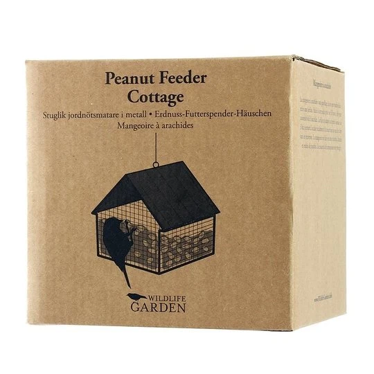 Wildlife Garden Rood Voederhuisje Voor Pinda’s 3 Wildlife Garden Rood Voederhuisje Voor Pinda’s - Afbeelding 3