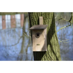 Esschert Design Voedertafel Met Zwart Dak & Silo Op Paal -Ecostyle Winkel image 87