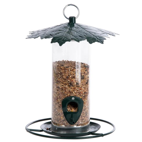 Esschert Design Voedersilo Met Bladerdak 1 Esschert Design Voedersilo Met Bladerdak